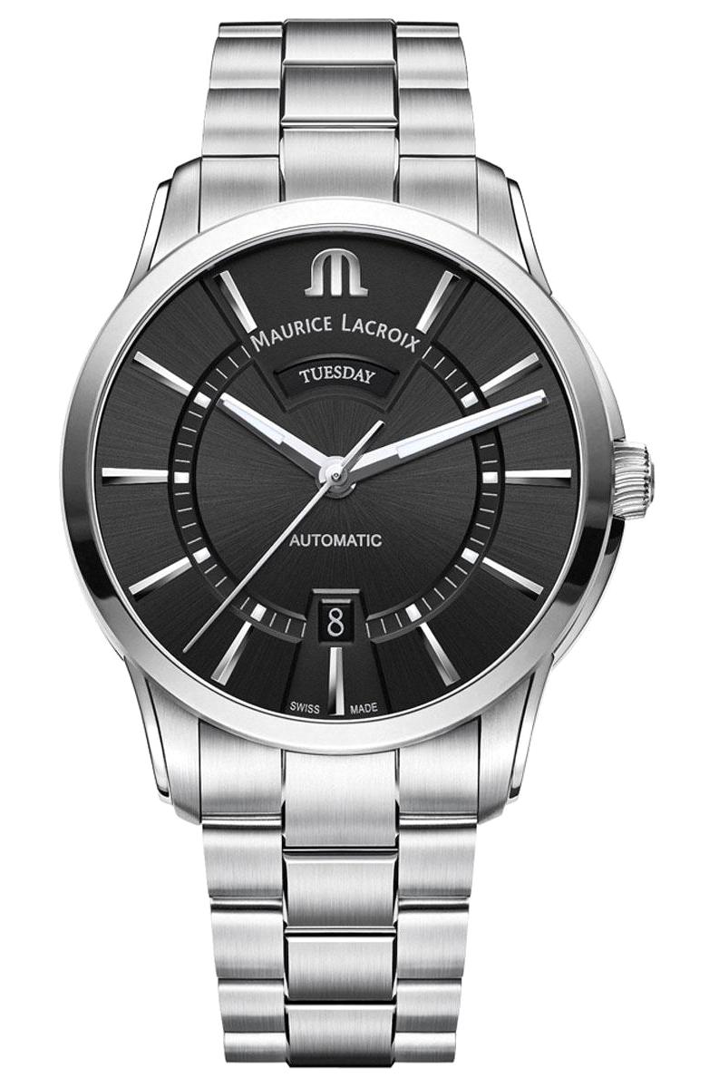 Maurice Lacroix ML-PT6358SS002330-1 Takvimli 41 mm Çelik Kordon Analog Erkek Kol Saati