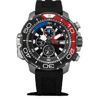 Citizen BJ2167-03E Takvimli Si̇yah Silikon Kordon Analog Erkek Kol Saati