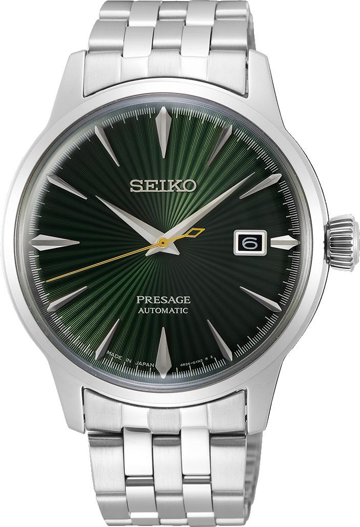Seiko SRPE15J Takvimli 40 mm Çelik Kordon Analog Erkek Kol Saati