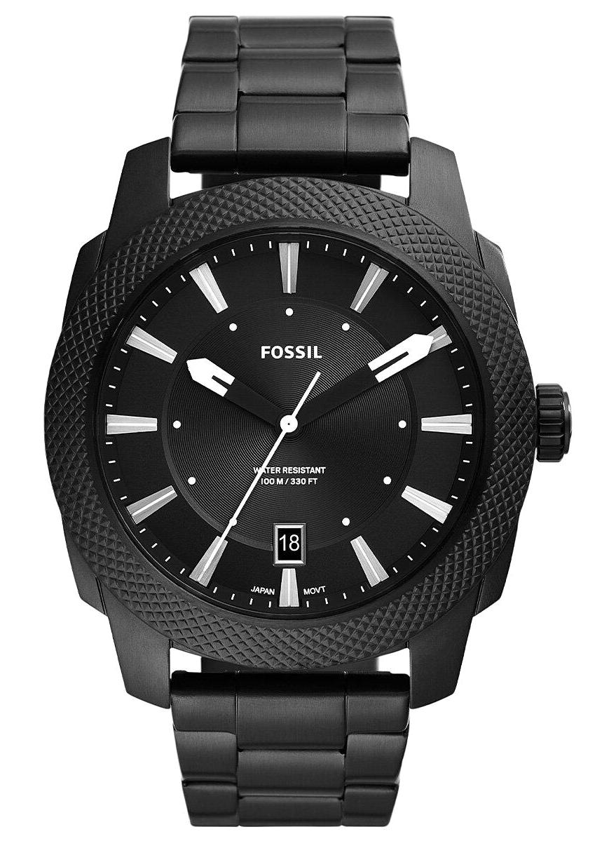 Fossil FFS5971 Takvimli 46-50 mm Siyah Çelik Kordon Analog Erkek Kol Saati