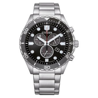 Citizen AT2568-82E Takvimli Çelik Kordon Analog Erkek Kol Saati