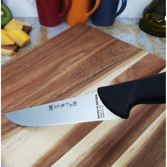 Castle Kitchen Incisive Mutfak Bıçak Seti 5'Li Günlük Kullanım Et Ekmek Sebze Meyve Bıçağı