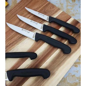 Castle Kitchen Incisive Mutfak Bıçak Seti 5'Li Günlük Kullanım Et Ekmek Sebze Meyve Bıçağı