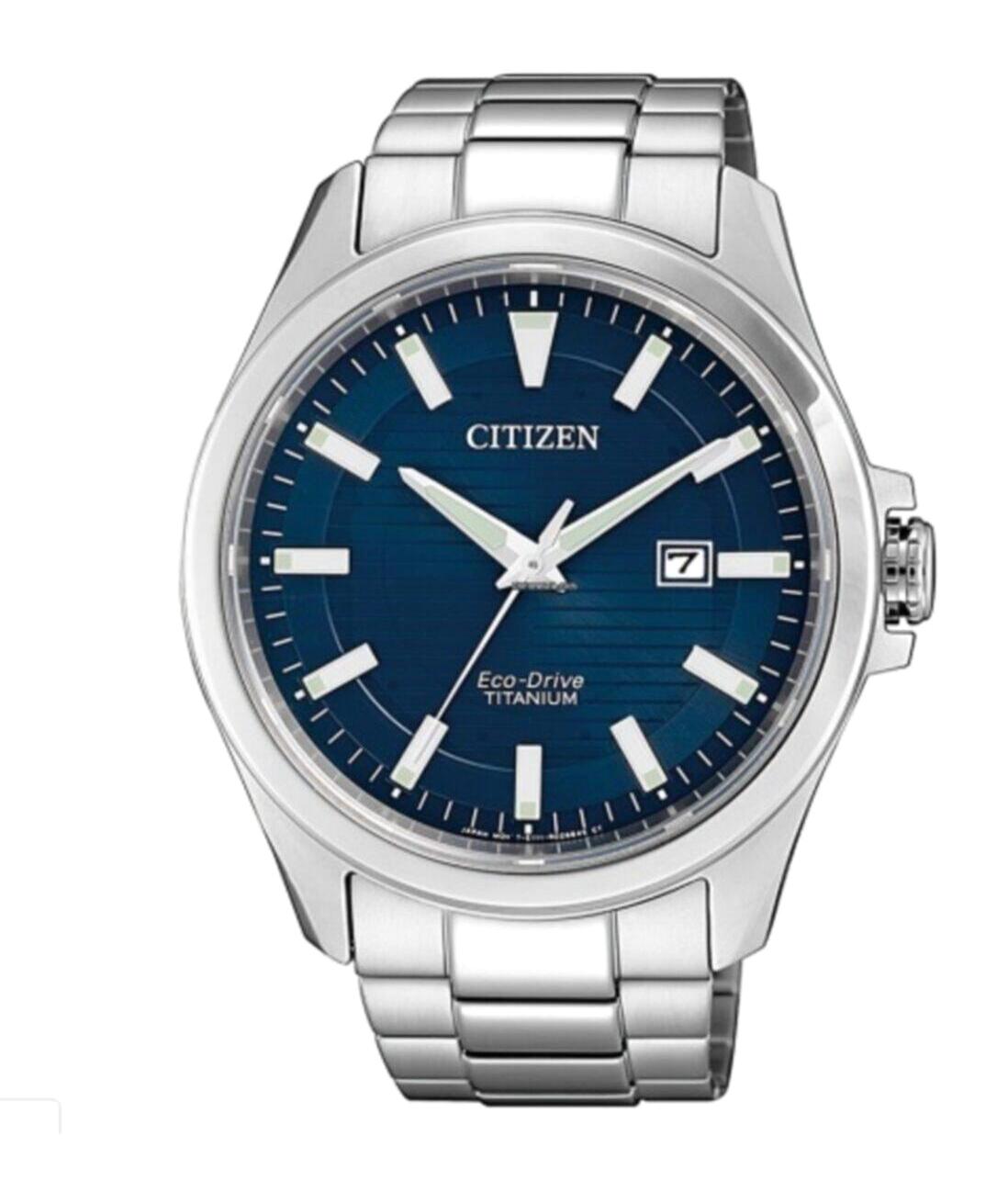 Citizen BM7470-84L Takvimli Çelik Kordon Analog Erkek Kol Saati