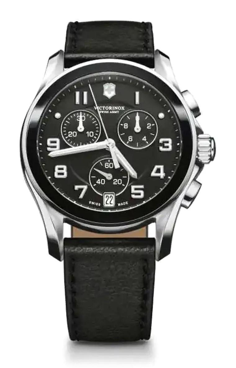 Victorinox Swiss Army 241545 Pusulalı Takvimli 41 mm Siyah Deri Kordon Analog Kol Saati
