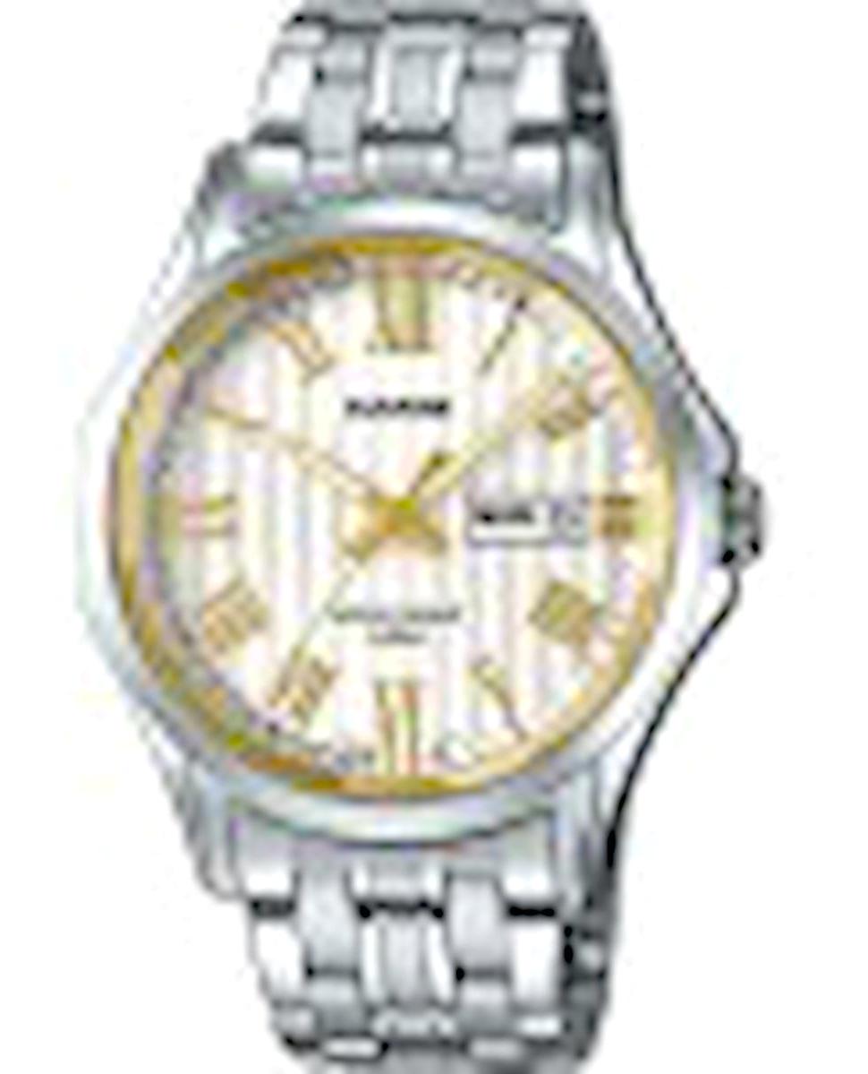 Casio MTP-E131DY-7AVDF Takvimli Çelik Kordon Analog Erkek Kol Saati