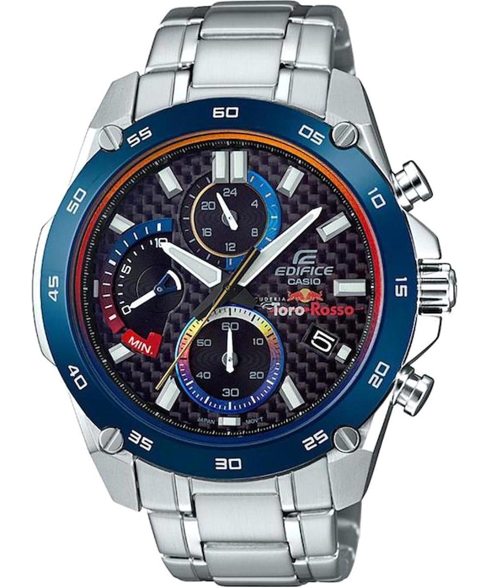 Casio EFR-557TR-1ADR Takvimli Çelik Kordon Analog Erkek Kol Saati
