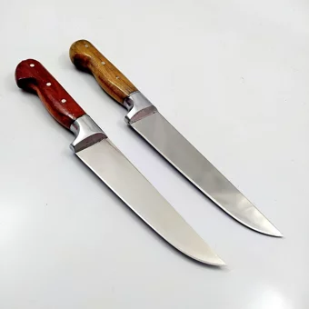 Göcen 6 Parça Bıçak Seti Mutfak Bıçakları Salata Bıçağı Et Bıçağı Bilezikli Bıçak Seti Kasap Bıçakları
