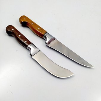 Göcen 6 Parça Bıçak Seti Mutfak Bıçakları Salata Bıçağı Et Bıçağı Bilezikli Bıçak Seti Kasap Bıçakları