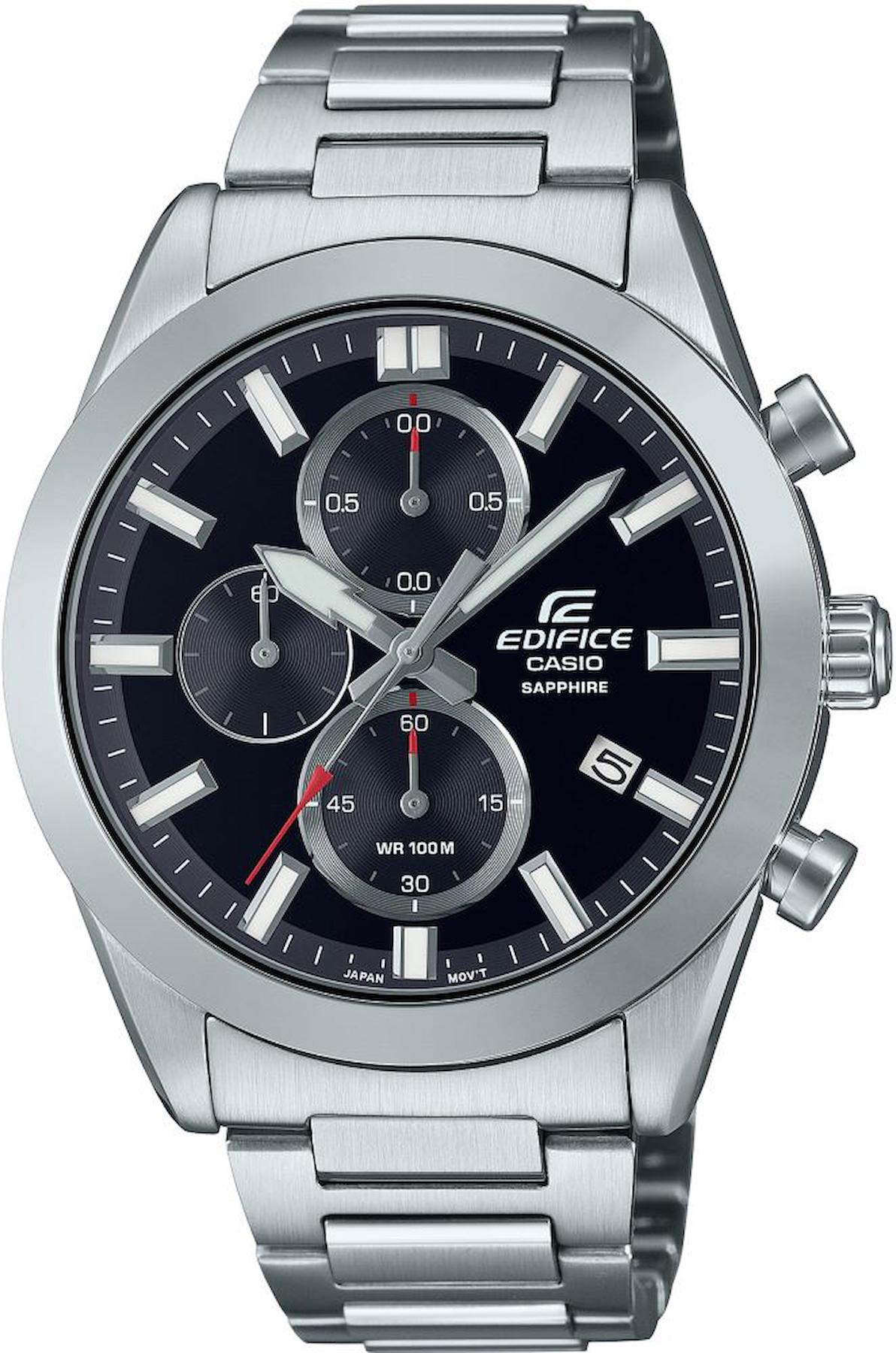 Casio EFB-710D-1AVUDF Takvimli 41 mm Çelik Kordon Analog Erkek Kol Saati