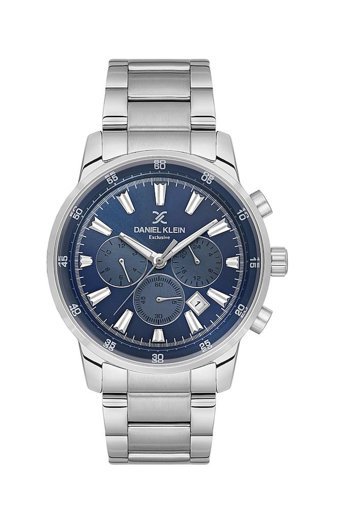 Daniel Klein DKE.1.10690-4 Takvimli 44 mm Çelik Kordon Analog Erkek Kol Saati