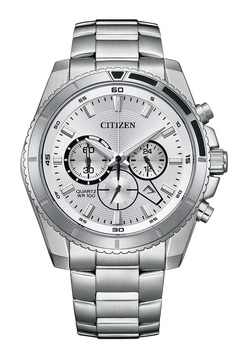 Citizen AN8200-50A Takvimli Çelik Kordon Analog Erkek Kol Saati