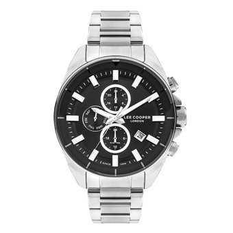 Lee Cooper LC07830.350 Takvimli 44 mm Metal Kordon Analog Erkek Kol Saati