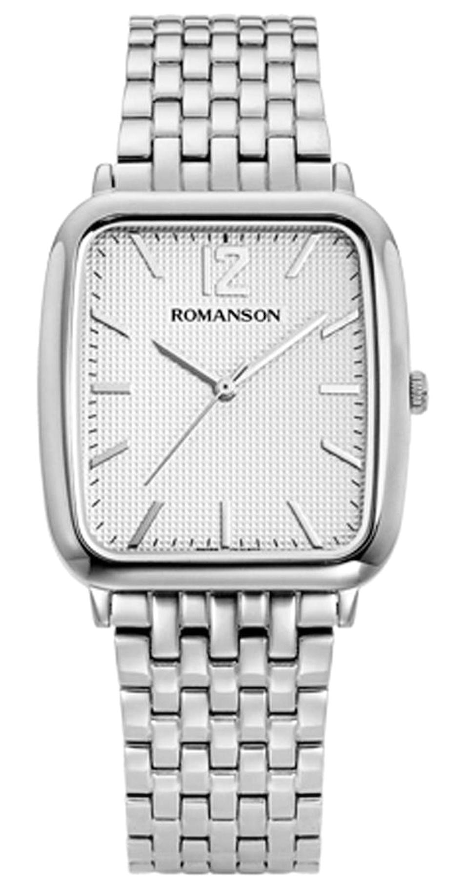 Romanson TM0B01MMWWAS2W Çelik Kordon Analog Erkek Kol Saati