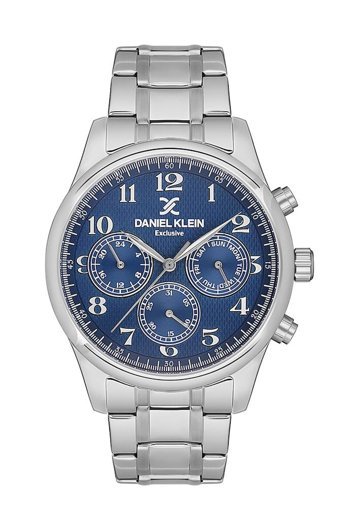 Daniel Klein DKE.1.10560.2 Takvimli Çelik Kordon Analog Erkek Kol Saati