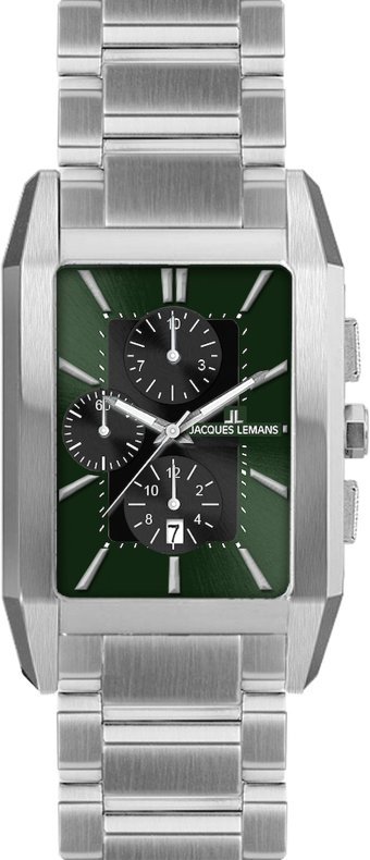 Jacques Lemans TORİNO 1-2161L Takvimli Çelik Kordon Analog Erkek Kol Saati