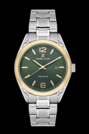 Daniel Klein DK.1.13691-9 Takvimli Çelik Kordon Analog Erkek Kol Saati
