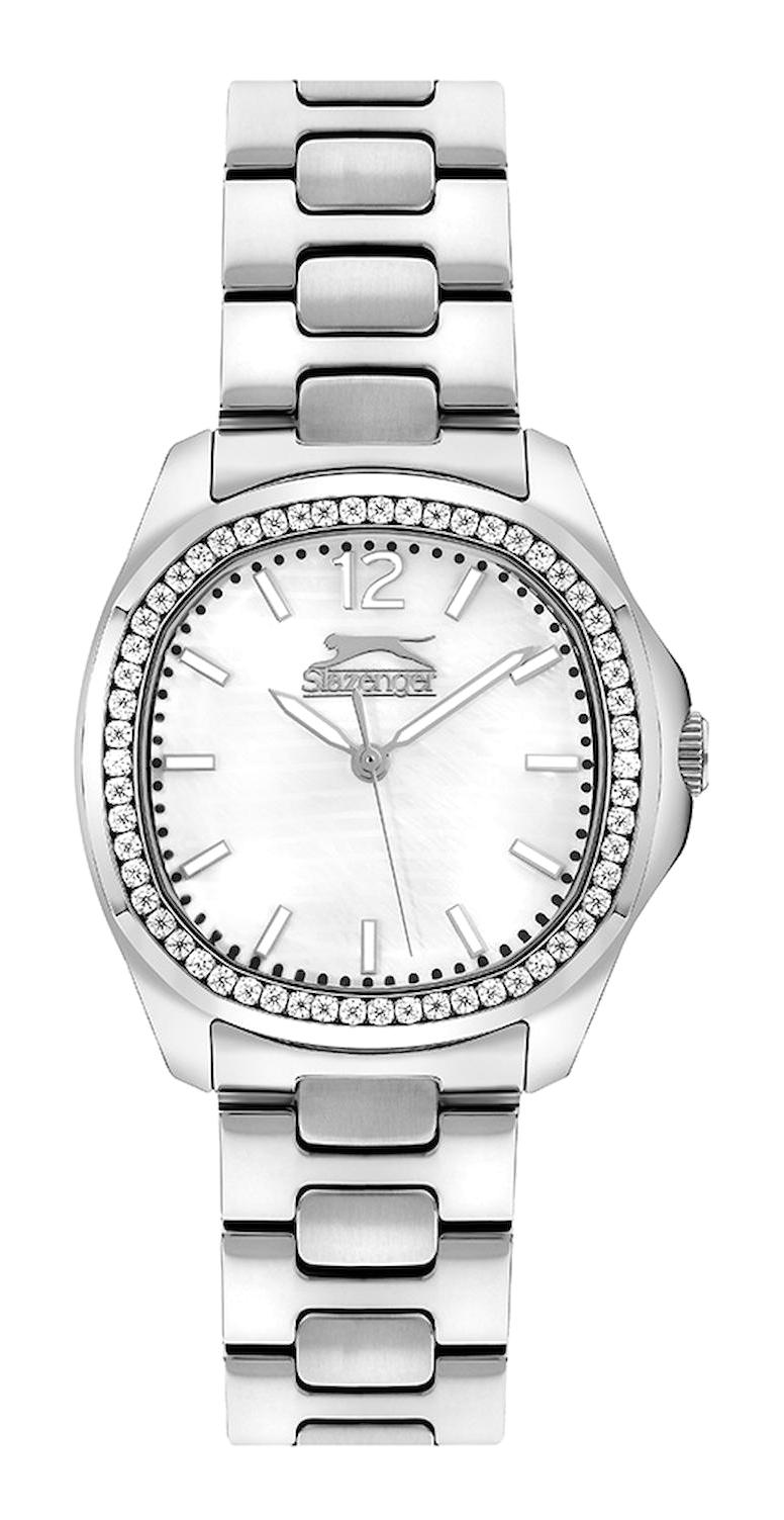 Slazenger SL.09.2238.3.01 Gri Plastik Kordon Analog Kadın Kol Saati