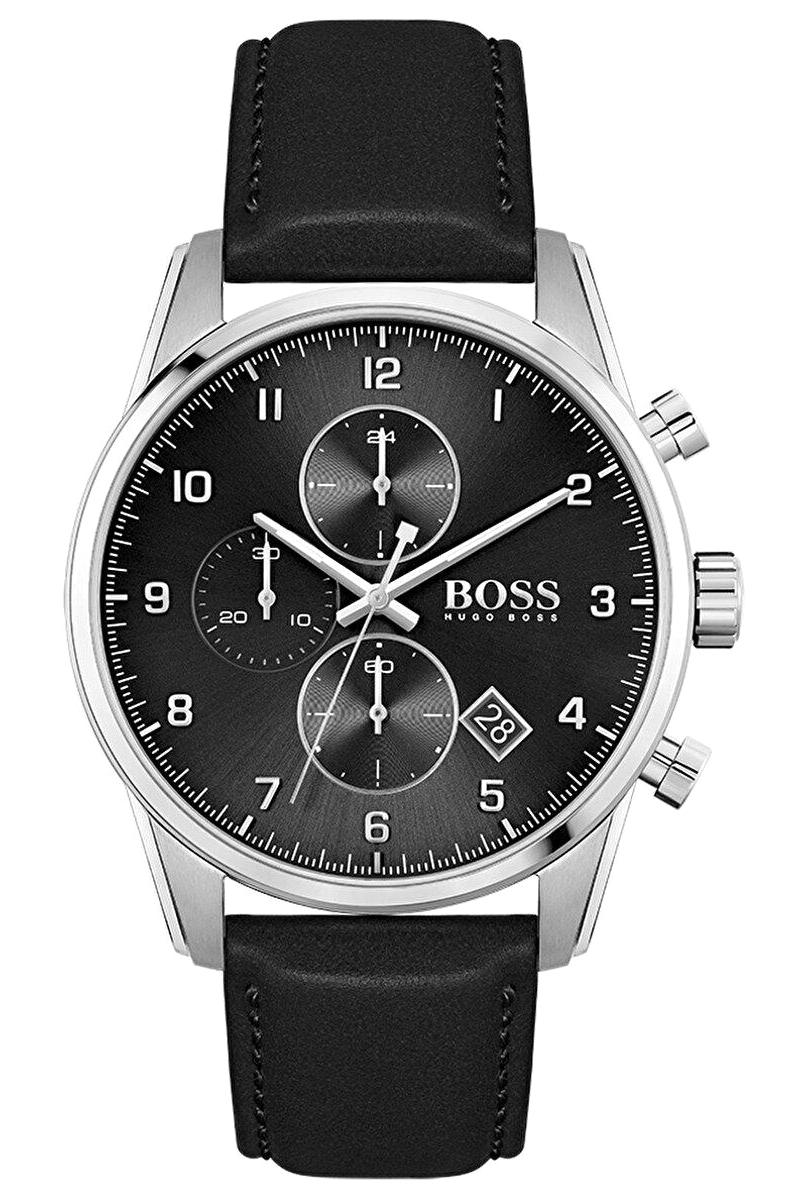 Hugo Boss HB1513782 Siyah Metal Kordon Analog Erkek Kol Saati
