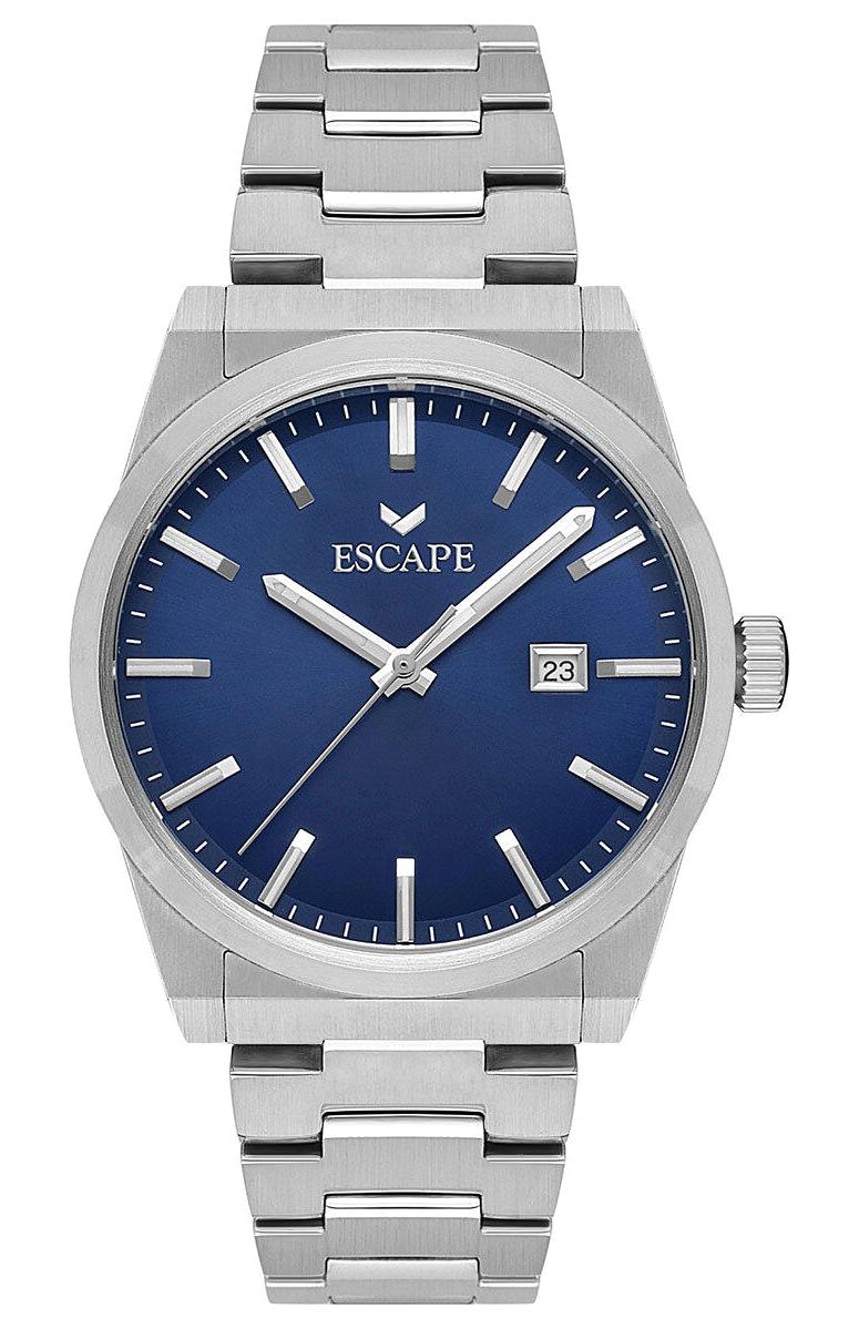 Escape ESCP103401 Takvimli 40 mm Çelik Kordon Analog Erkek Kol Saati