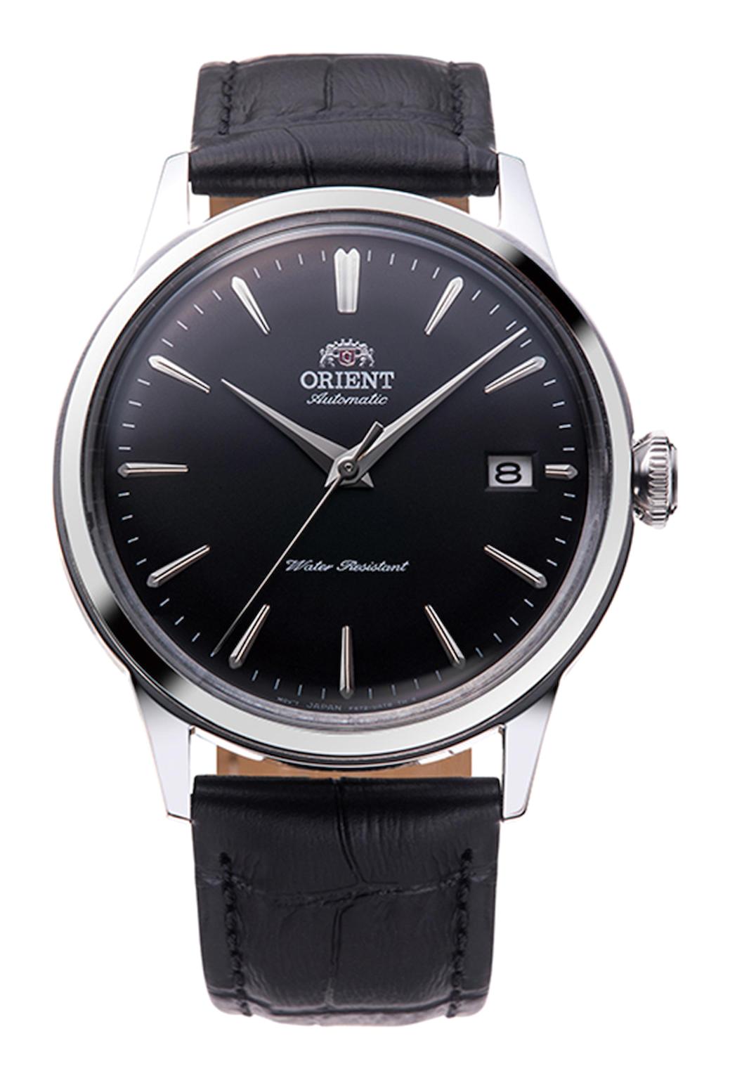 Orient RA-AC0M02B10B Takvimli 38 mm Siyah Deri Kordon Analog Erkek Kol Saati