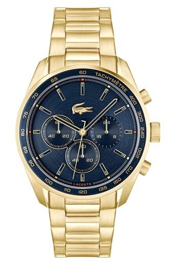 Lacoste LAC2011381 42 mm Altın Çelik Kordon Analog Erkek Kol Saati