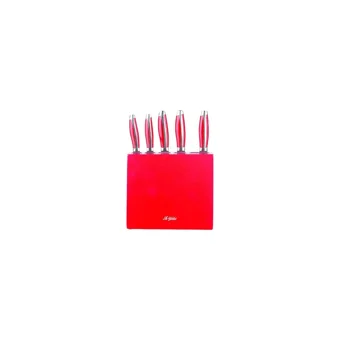 Aryıldız 30279-2 6 Parça Bıçak Set Kırmızı Saplı (50004)