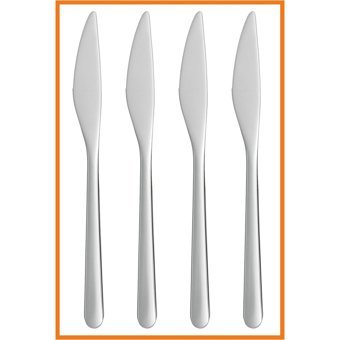 Alony Home Förnuft Bıçak Seti 21 cm 4 Adet Paslanmaz Çelik