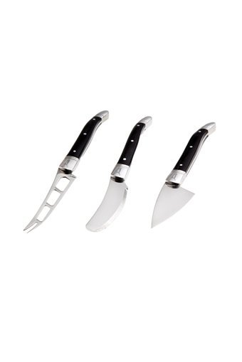 Jumbo Capri Peynir Bıçak Seti (SİYAH)