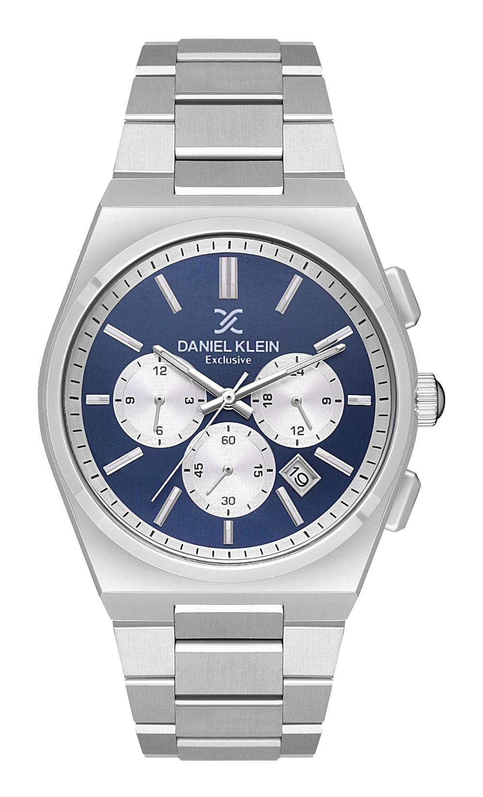 Daniel Klein DKE.1.10527.3 Takvimli 44 mm Metal Kordon Analog Erkek Kol Saati