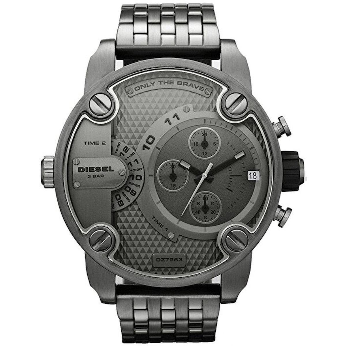 Diesel DZ7263 Takvimli 42 mm Çelik Kordon Analog Erkek Kol Saati