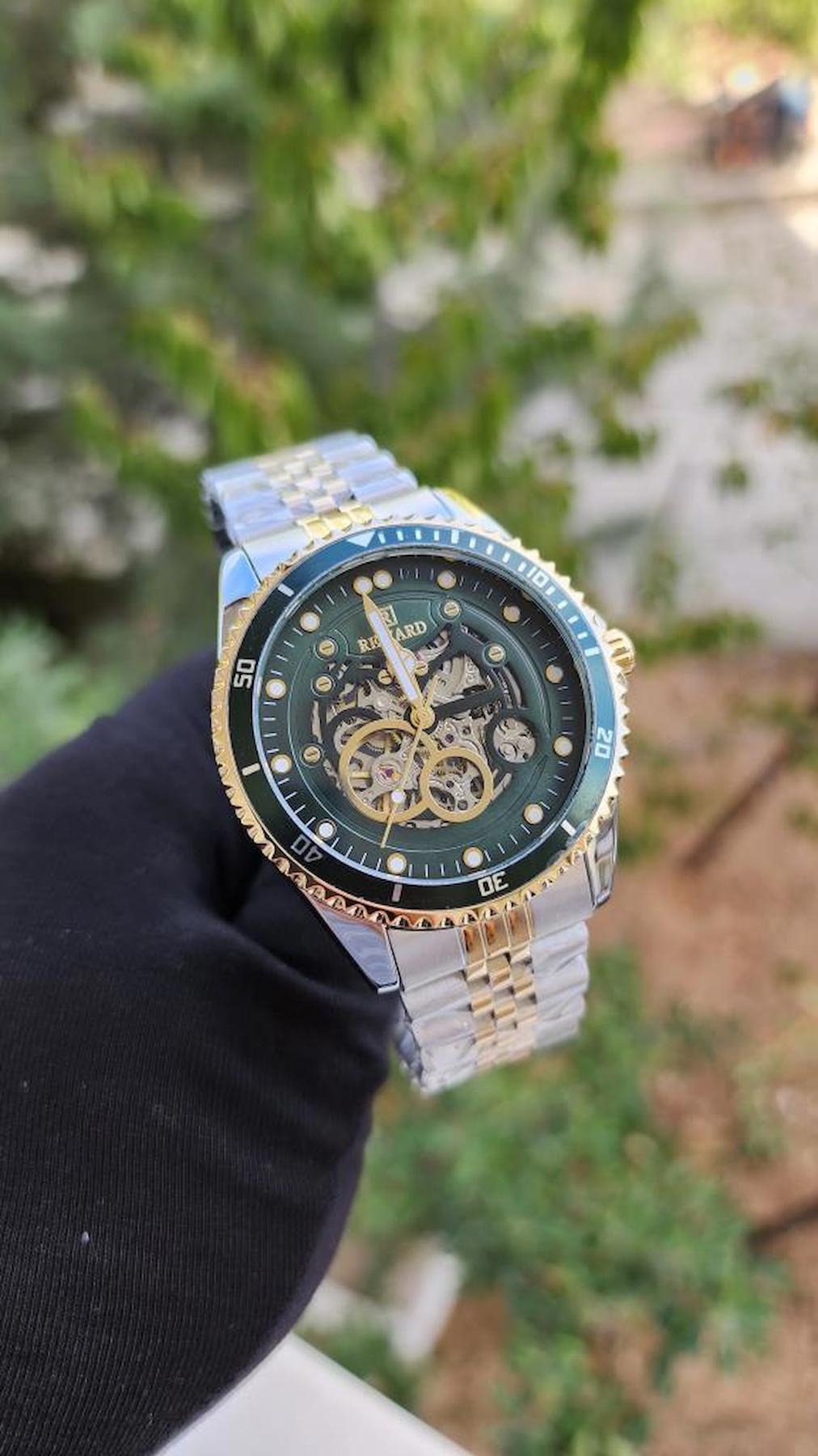 Reward LKA1444-25 44 mm Altın-Metal Kordon Analog Erkek Kol Saati