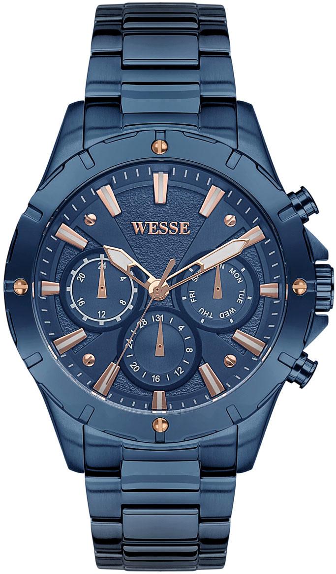 Wesse WWG600802SS Lacivert Çelik Kordon Analog Kol Saati