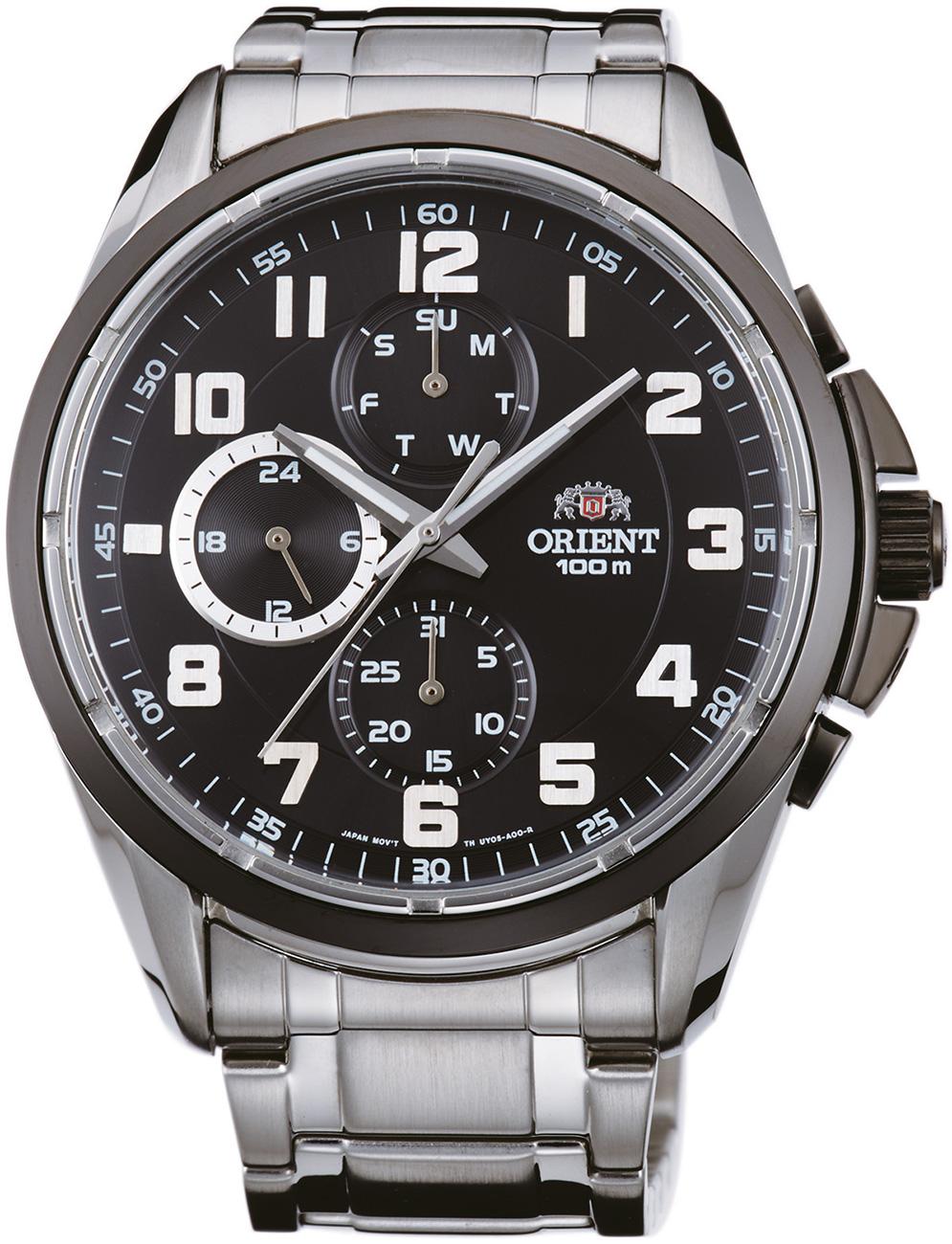 Orient FUY05002B0 Takvimli 45 mm Çelik Kordon Analog Kol Saati