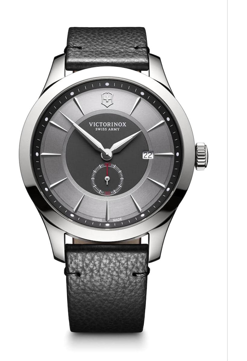 Victorinox Alliance 241466 Takvimli 44 mm Siyah Deri Kordon Analog Kol Saati