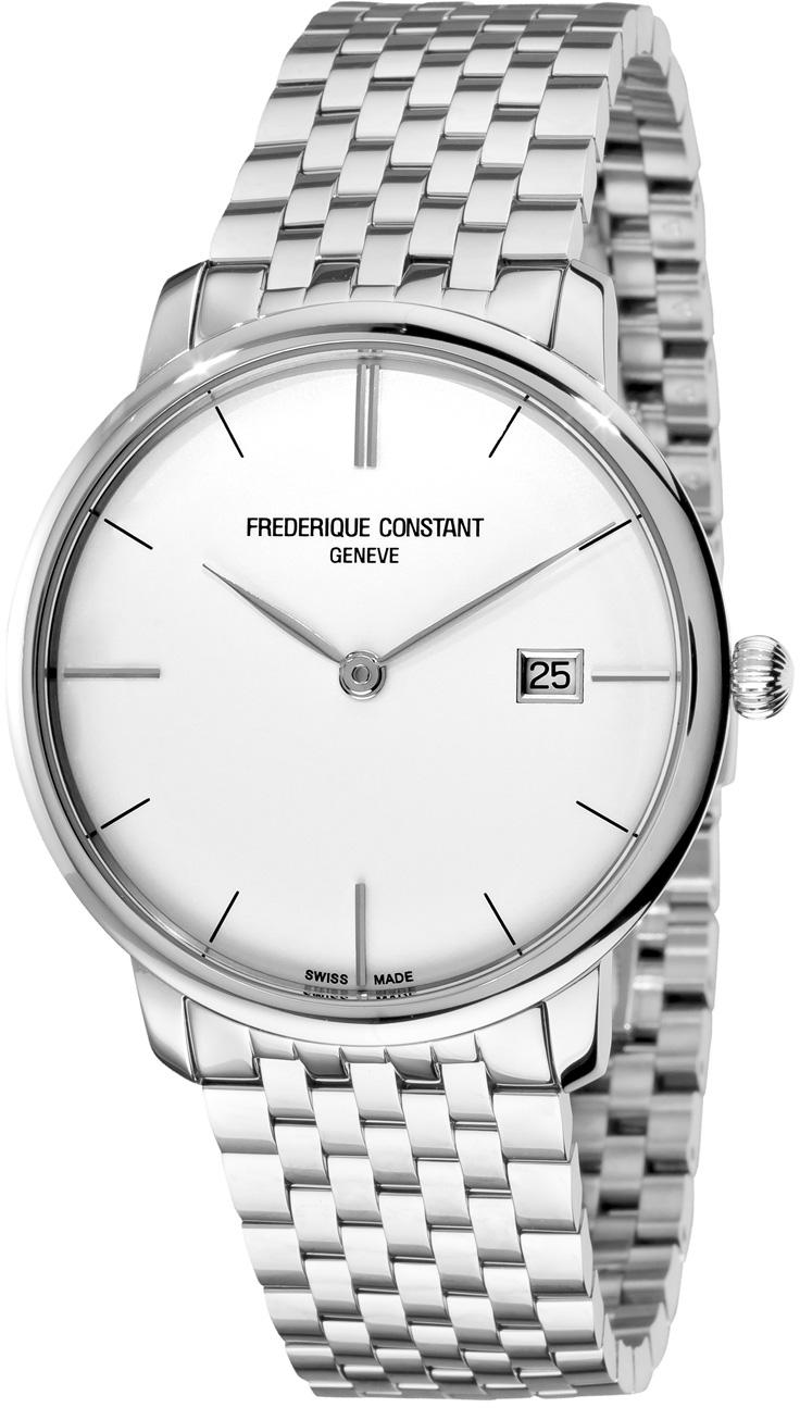 Frederique Constant FC306S4S6B Takvimli 40 mm Çelik Kordon Analog Kol Saati