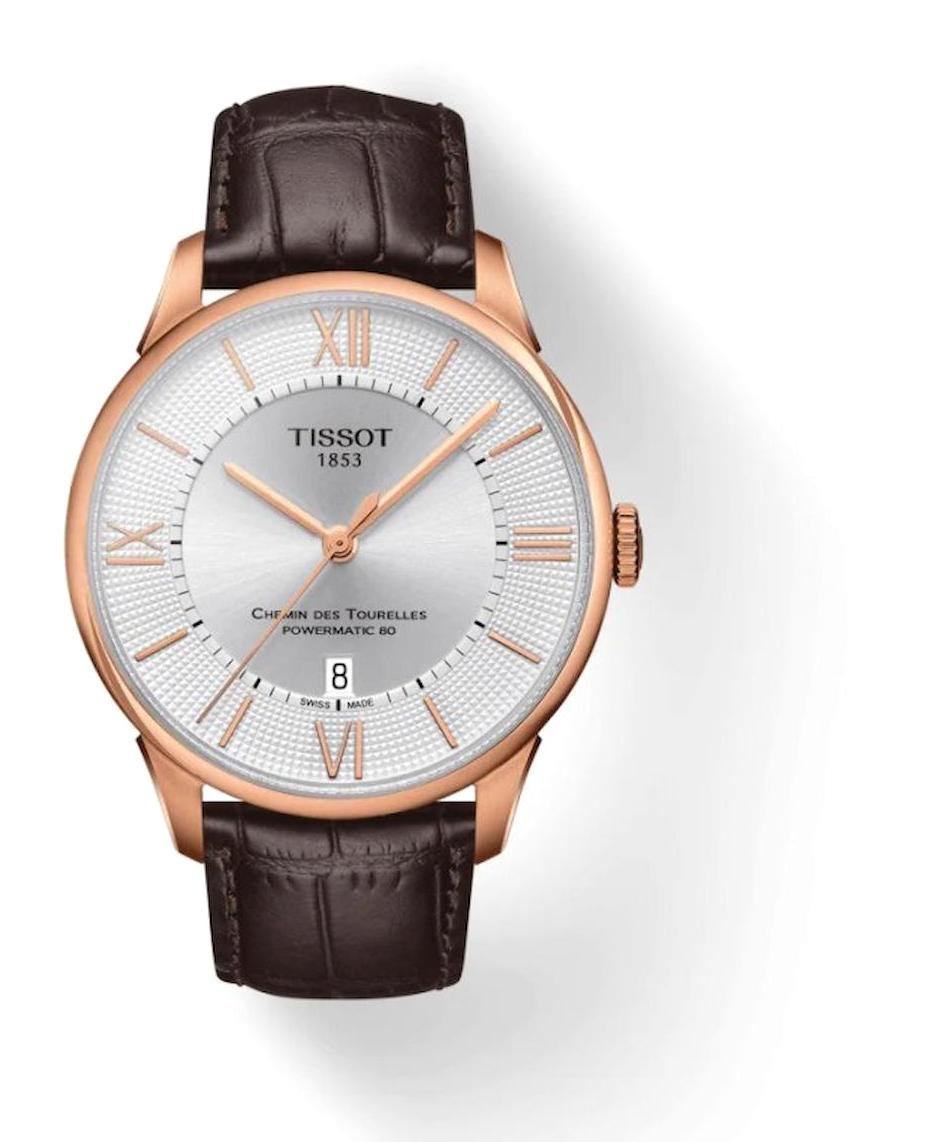 Tissot T0994073603800 Takvimli 44 mm Kahverengi Çelik Kordon Analog Erkek Kol Saati