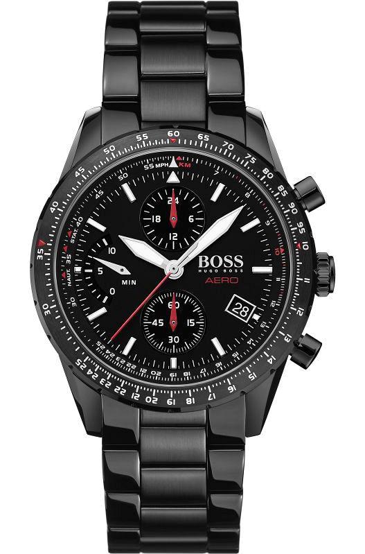 Hugo Boss HB1513771 Siyah Metal Kordon Analog Erkek Kol Saati