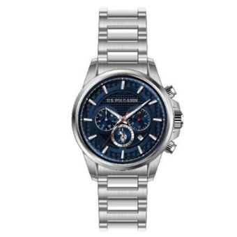 U.S. Polo Assn USPA1084-02 Takvimli 46 mm Çelik Kordon Analog Erkek Kol Saati