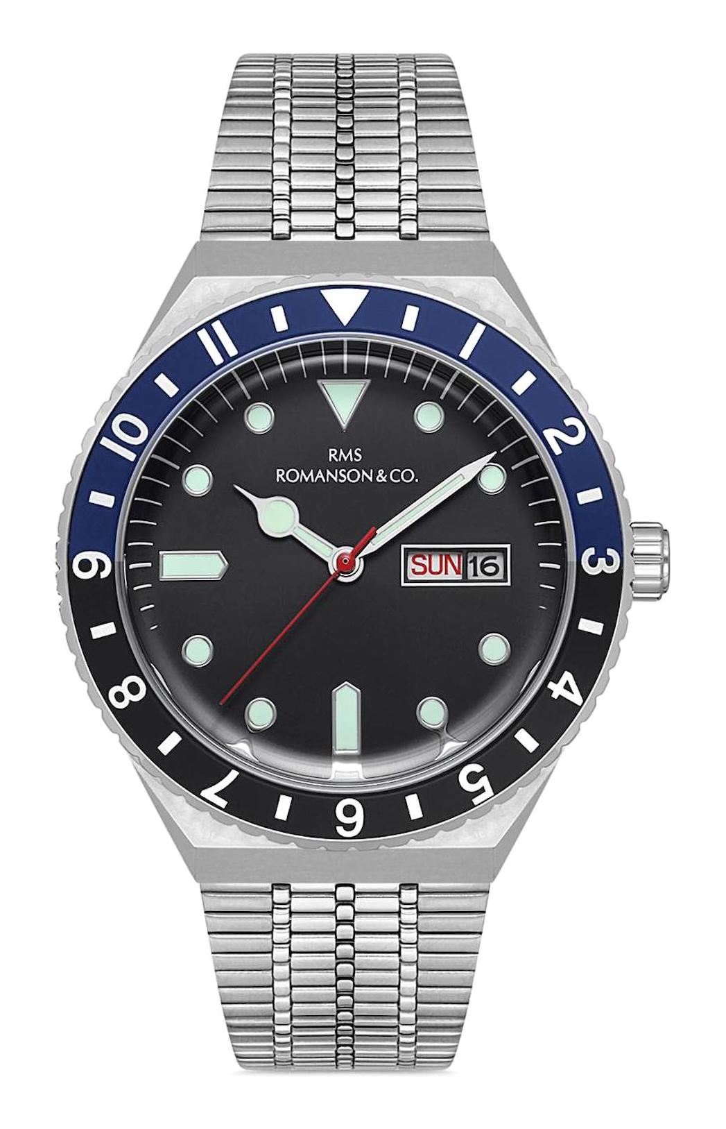 Grand Romanson GR.1.AG1376.02 Takvimli 42 mm Çelik Kordon Analog Erkek Kol Saati