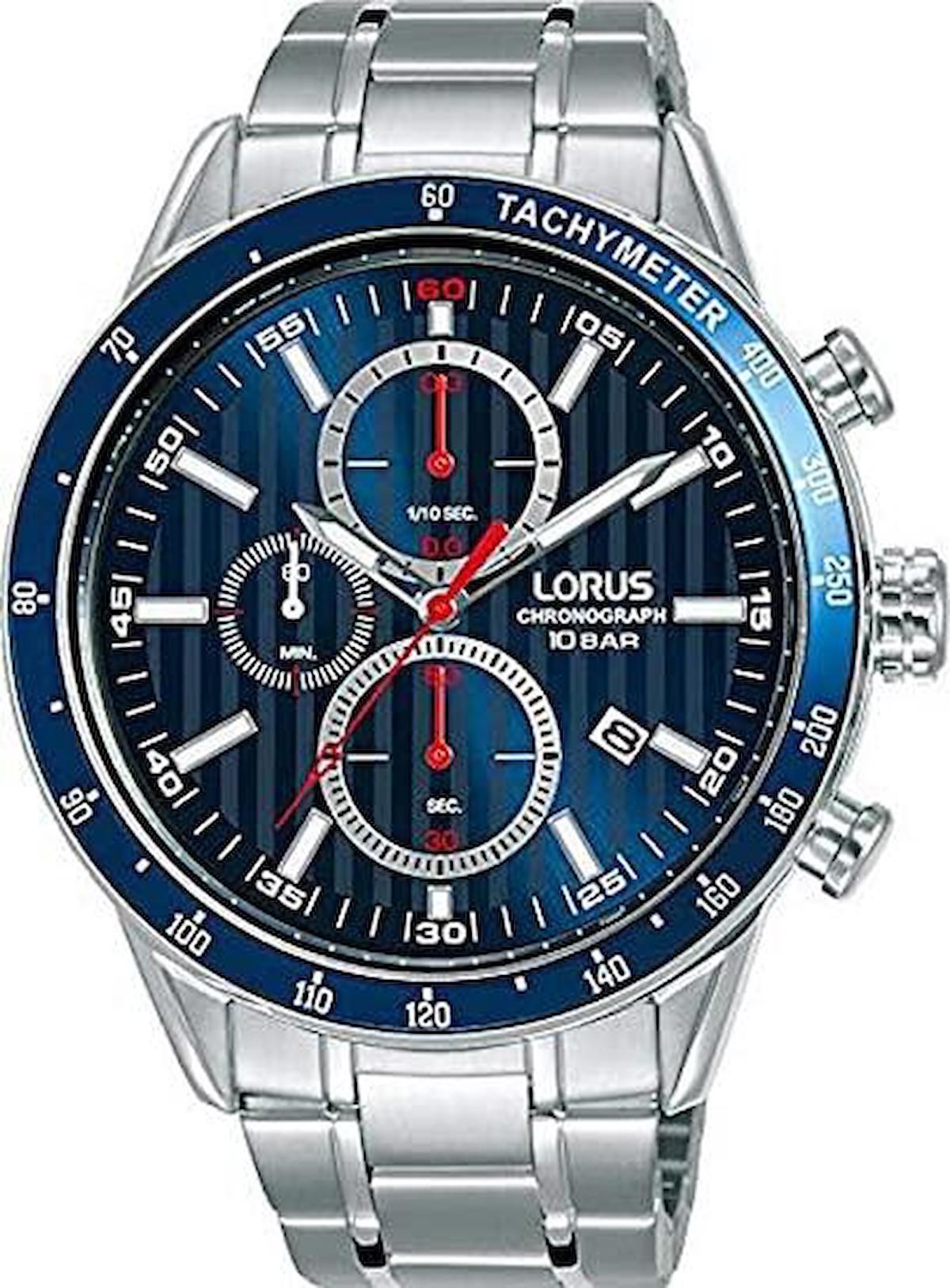 Lorus RM329GX9 Takvimli 44 mm Çelik Kordon Analog Erkek Kol Saati