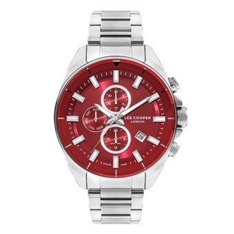 Lee Cooper LC07830.380 Takvimli 44 mm Metal Kordon Analog Erkek Kol Saati
