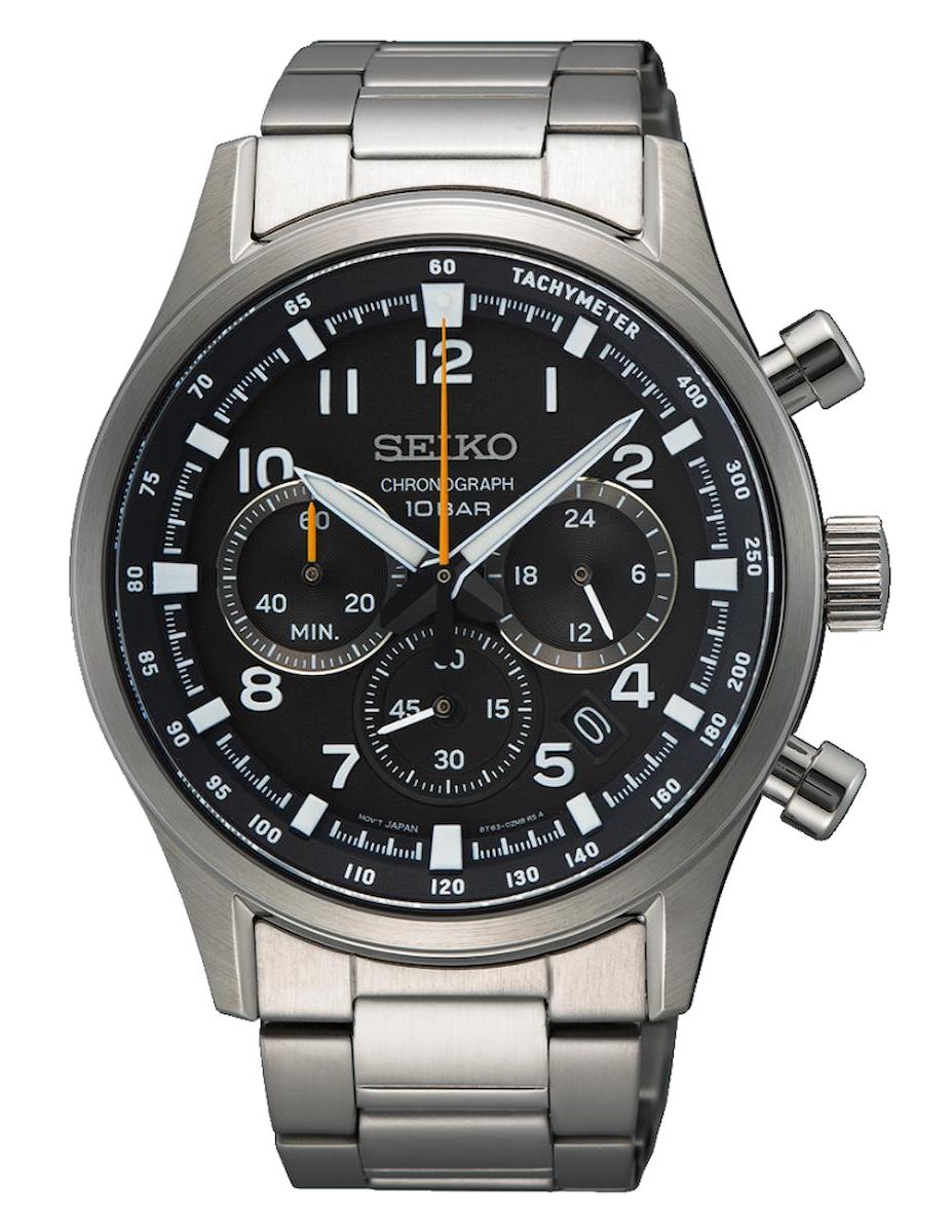 Seiko SSB447P Takvimli 43 mm Çelik Kordon Analog Erkek Kol Saati