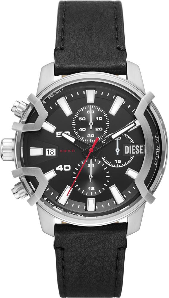 Diesel DZ4603 Takvimli 42 mm Siyah Deri Kordon Analog Erkek Kol Saati
