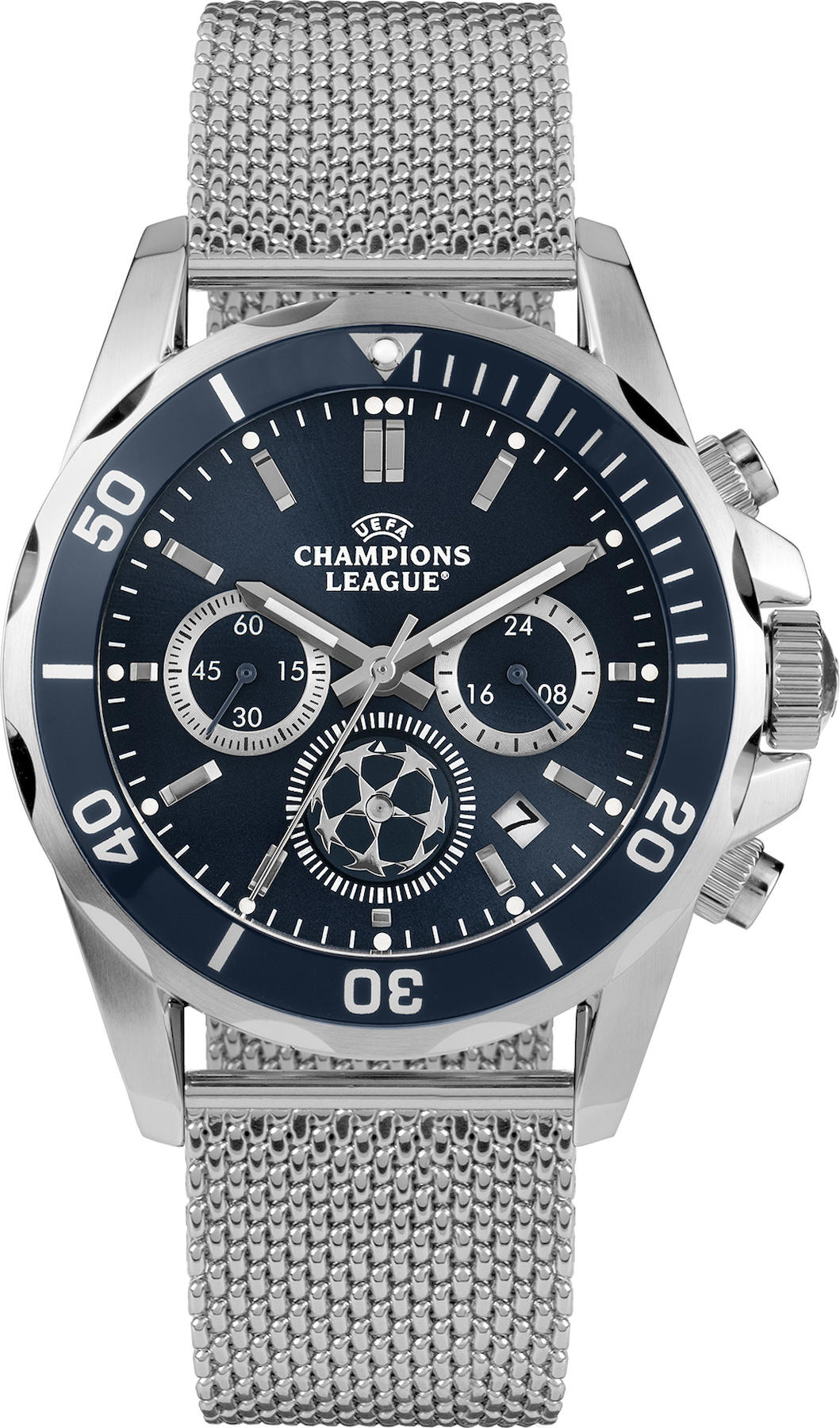 Jacques Lemans CL-103B Pusulalı Takvimli 43 mm Çelik Kordon Analog Kol Saati