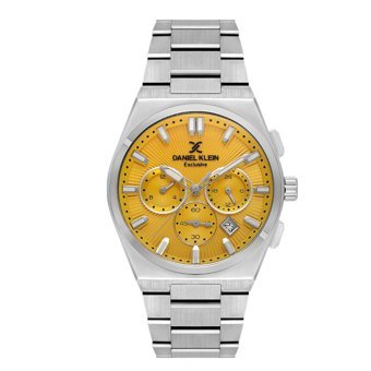 Daniel Klein DKE.1.10674.4 Takvimli 42 mm Çelik Kordon Analog Erkek Kol Saati