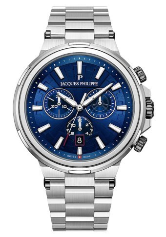 Jacques Philippe JPQGC441336 Pusulalı Takvimli 44 mm Çelik Kordon Analog Erkek Kol Saati