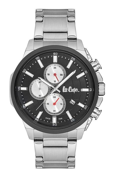 Lee Cooper LC07171.350 Takvimli 46 mm Çelik Kordon Analog Erkek Kol Saati