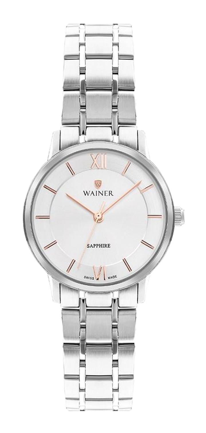 Wainer WA.11175-A 30 mm Çelik Kordon Analog Kol Saati
