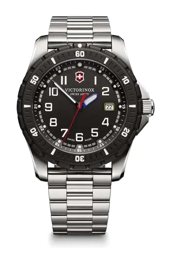 Victorinox Swiss Army 241675 Pusulalı Takvimli 43 mm Çelik Kordon Analog Kol Saati